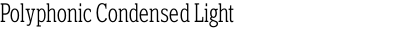 Polyphonic Condensed Light
